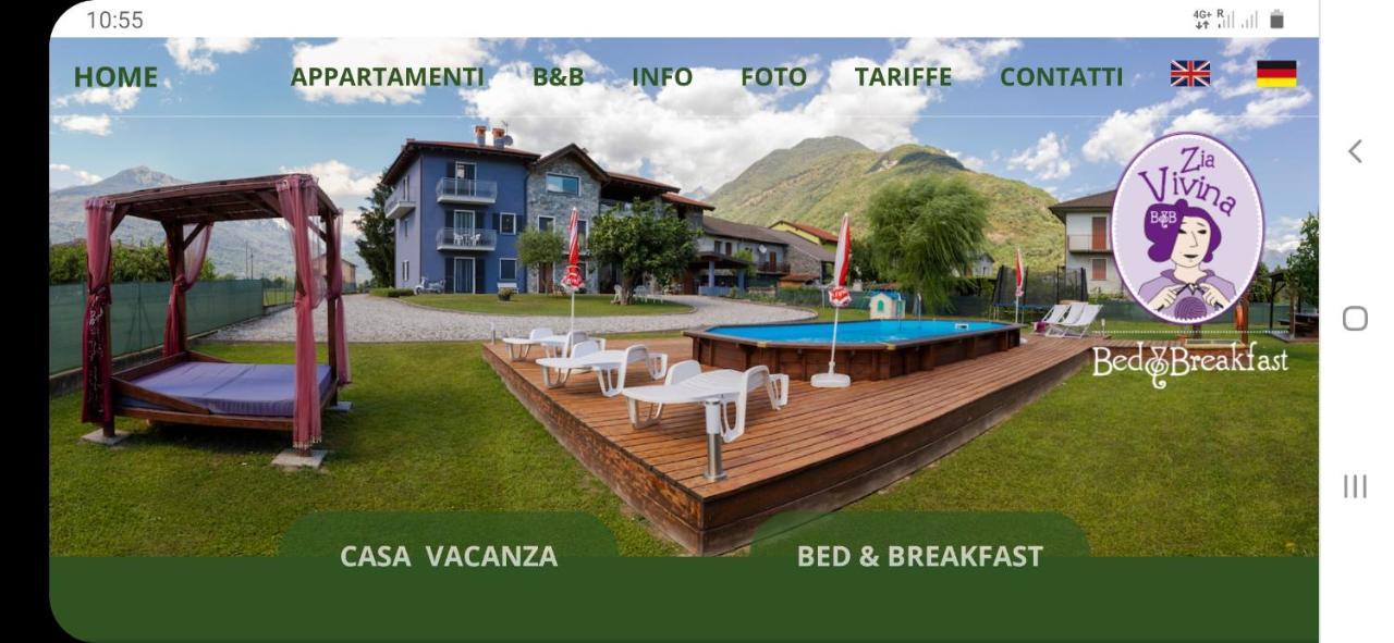 B&B Zia Vivina Sorico Exterior foto